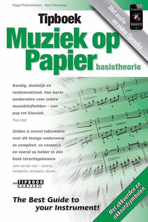 Tipboek Muziek op Papier Herziene editie 2016