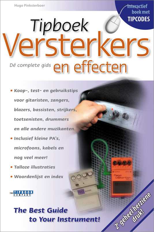 Tipboek Versterkers en Effecten 