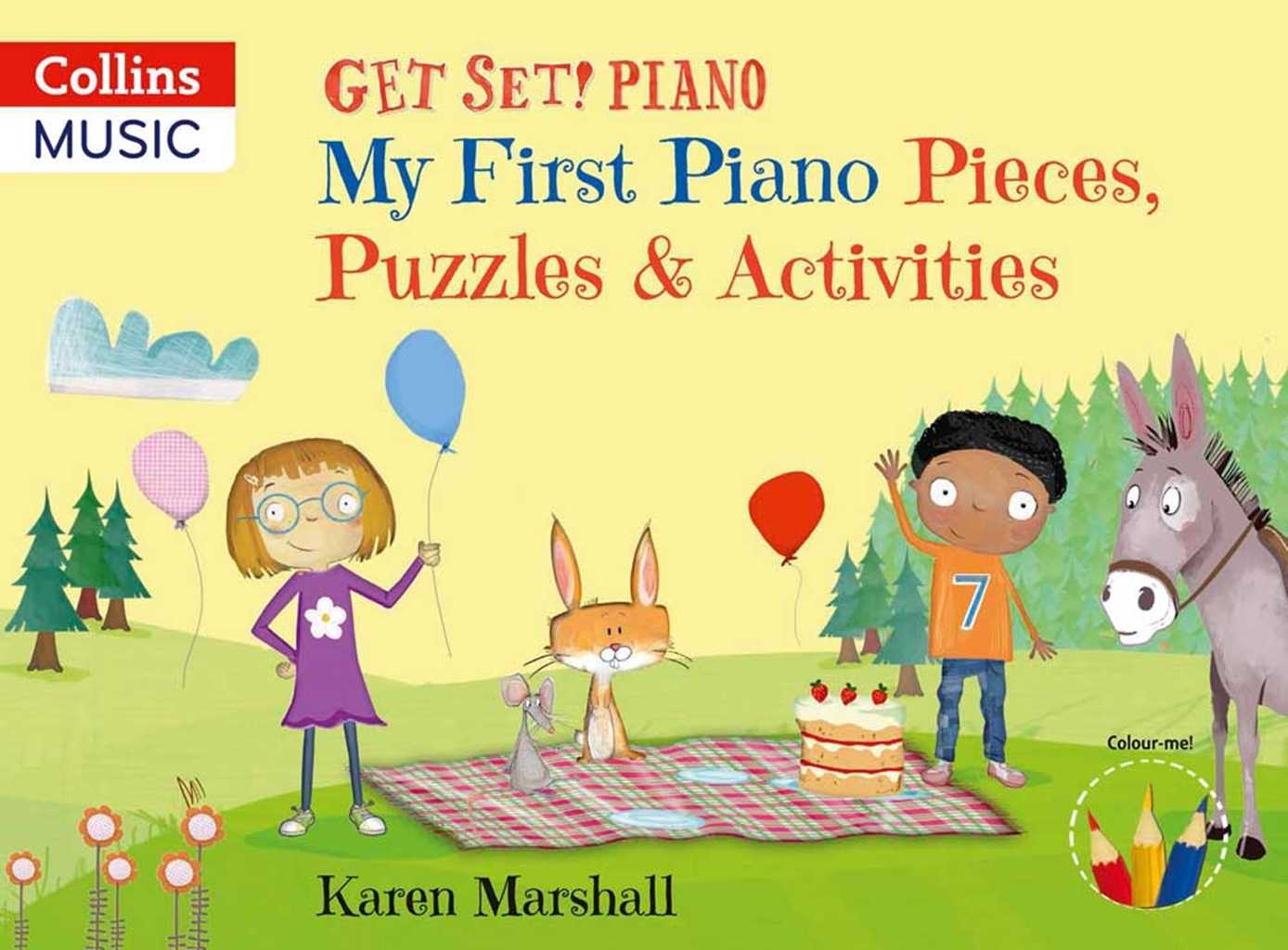 Get Set! Piano My First Pieces & Activities Beginner Pieces, Puzzles & Activities