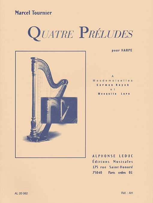 4 préludes pour harpe 