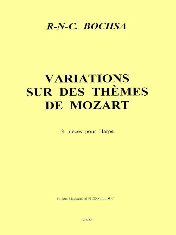 3 Variations sur des Themes de Mozart 