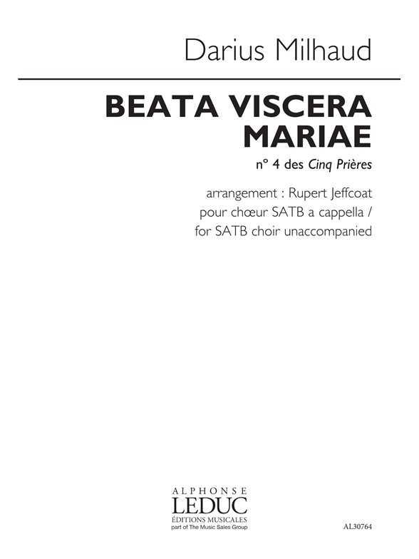 Beata Viscera Mariae 