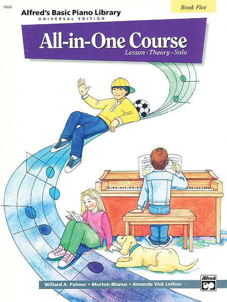 Alfred's Basic Piano Library All In Course 5 Universal Edition