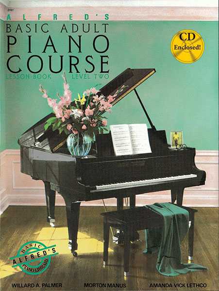 Alfred's Basic Adult Piano Course Lesson Book 2 