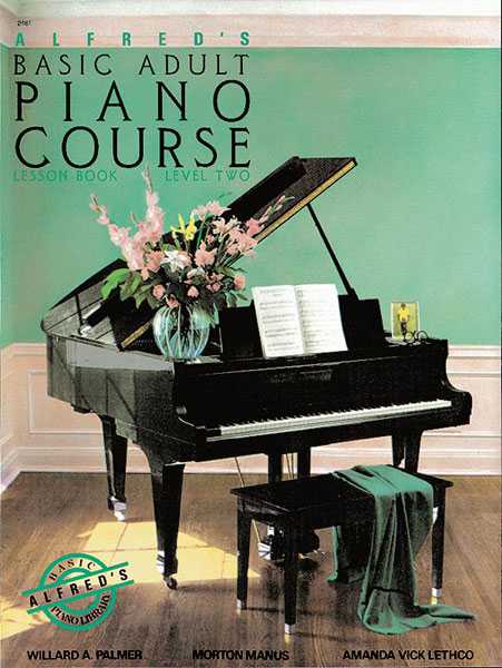 Alfred's Basic Adult Piano Course Lesson Book 2 