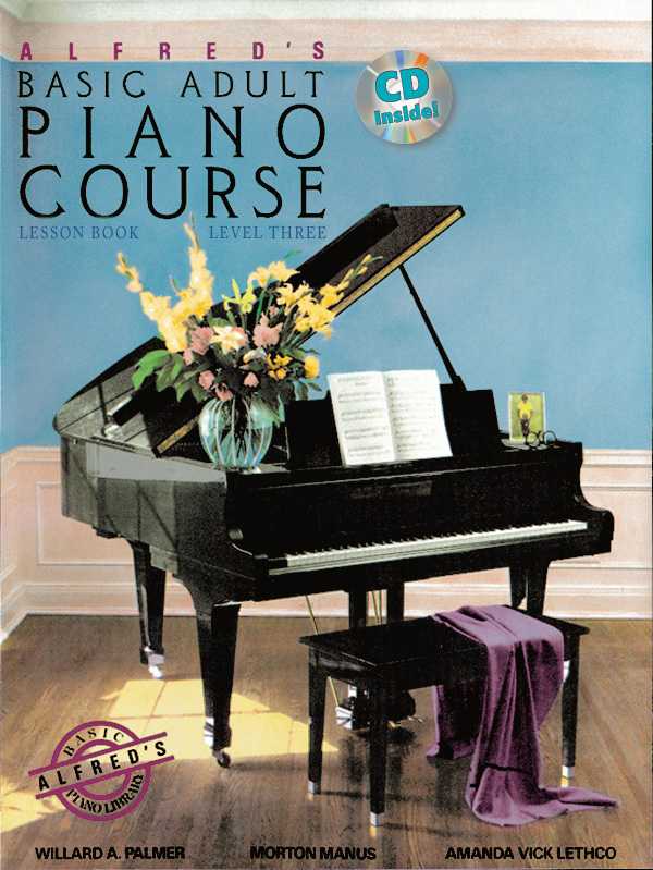 Alfred's Basic Adult Piano Course Lesson 3 