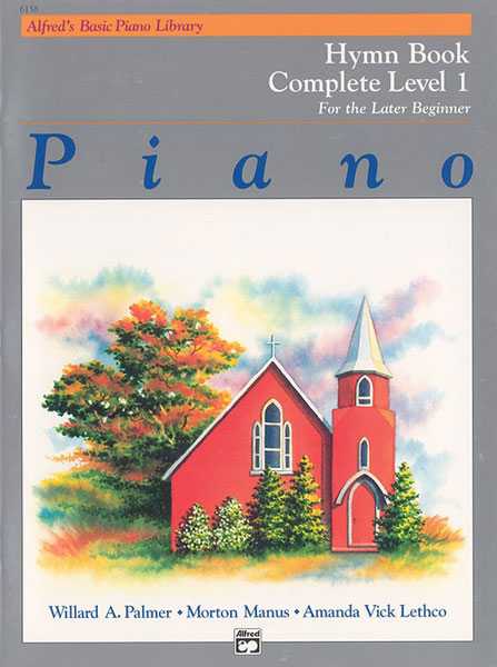 Alfred's Basic Piano Library Hymn Book 1 Complete 