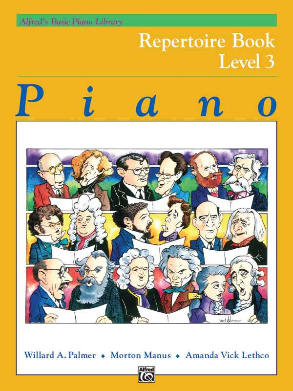 Alfred´s Basic Piano Library Repertoire Book 3 