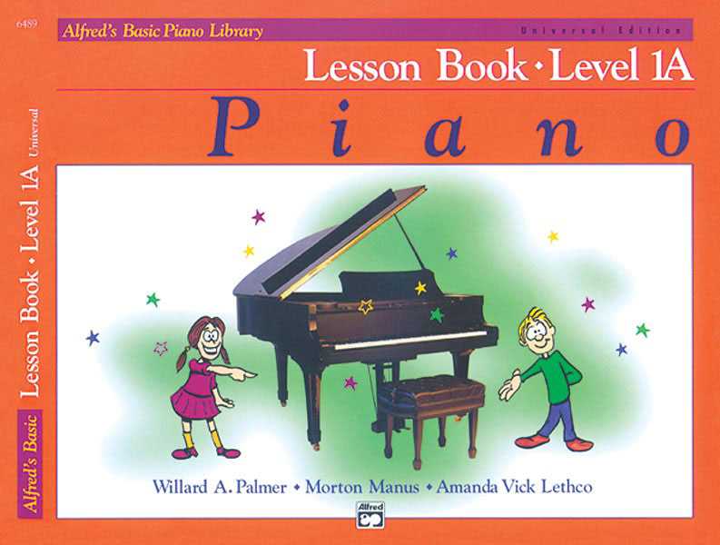 Alfred's Basic Piano Library  Lesson 1A Universal Edition