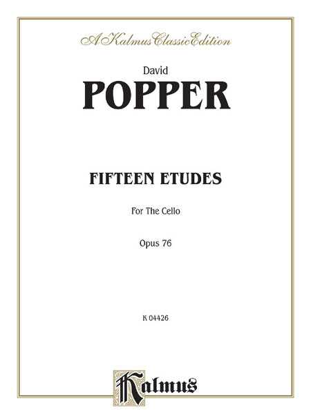 Fifteen Etudes for Cello, op. 76 