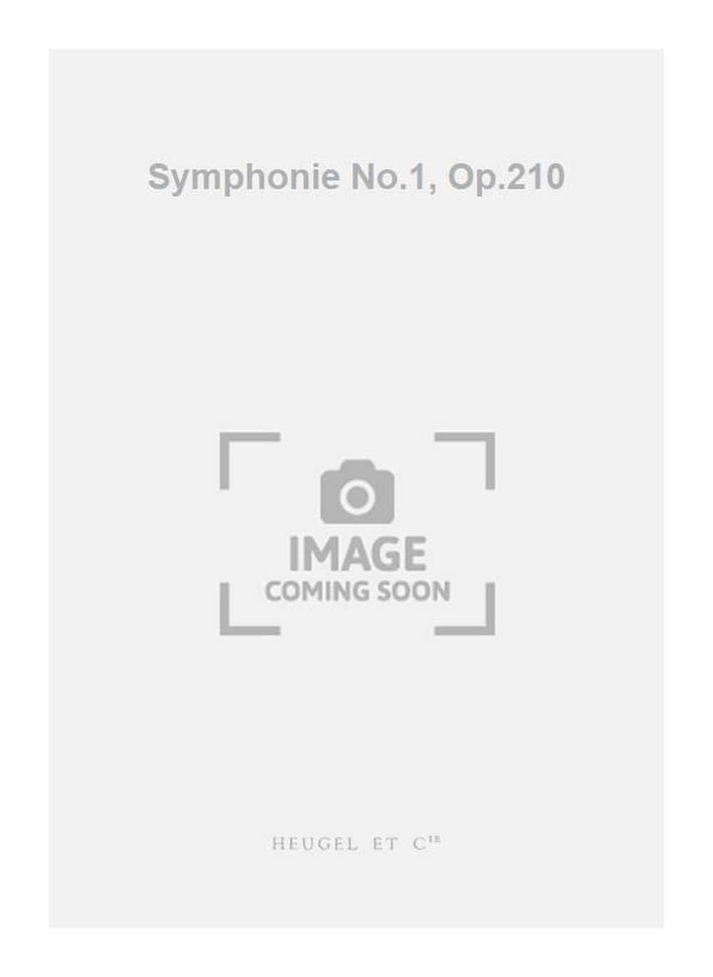 Symphonie No.1, Op.210 