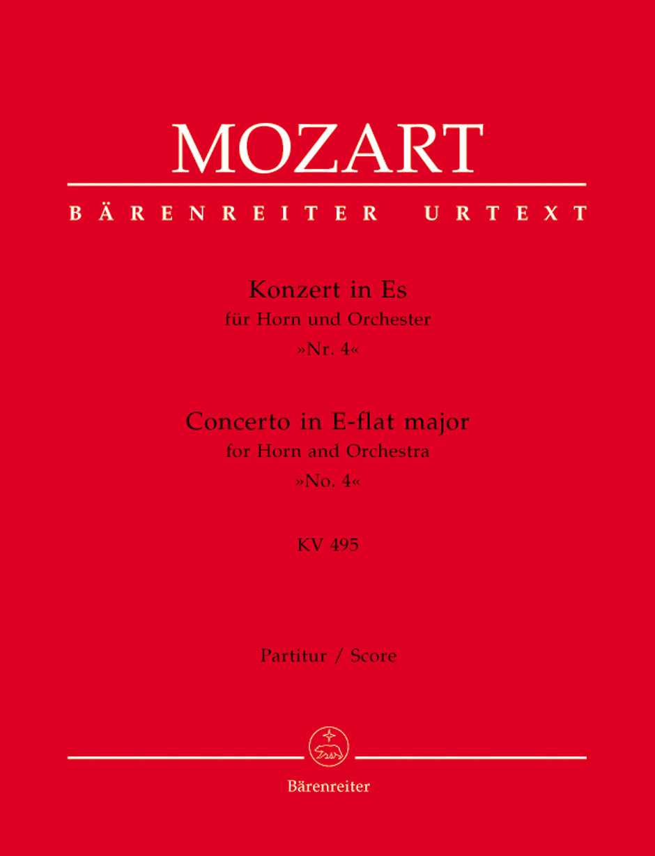 Horn Concerto in E-flat major No. 4 KV 495