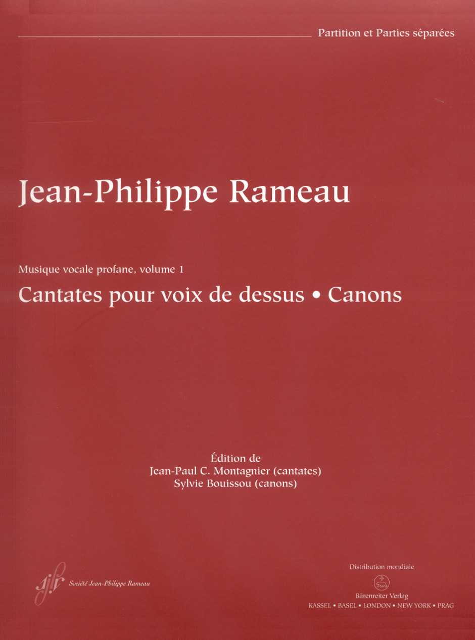 Cantates pour voix de dessus Canons