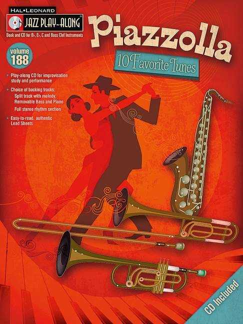 10 Favorite Tunes Jazz Play-Along Volume 188