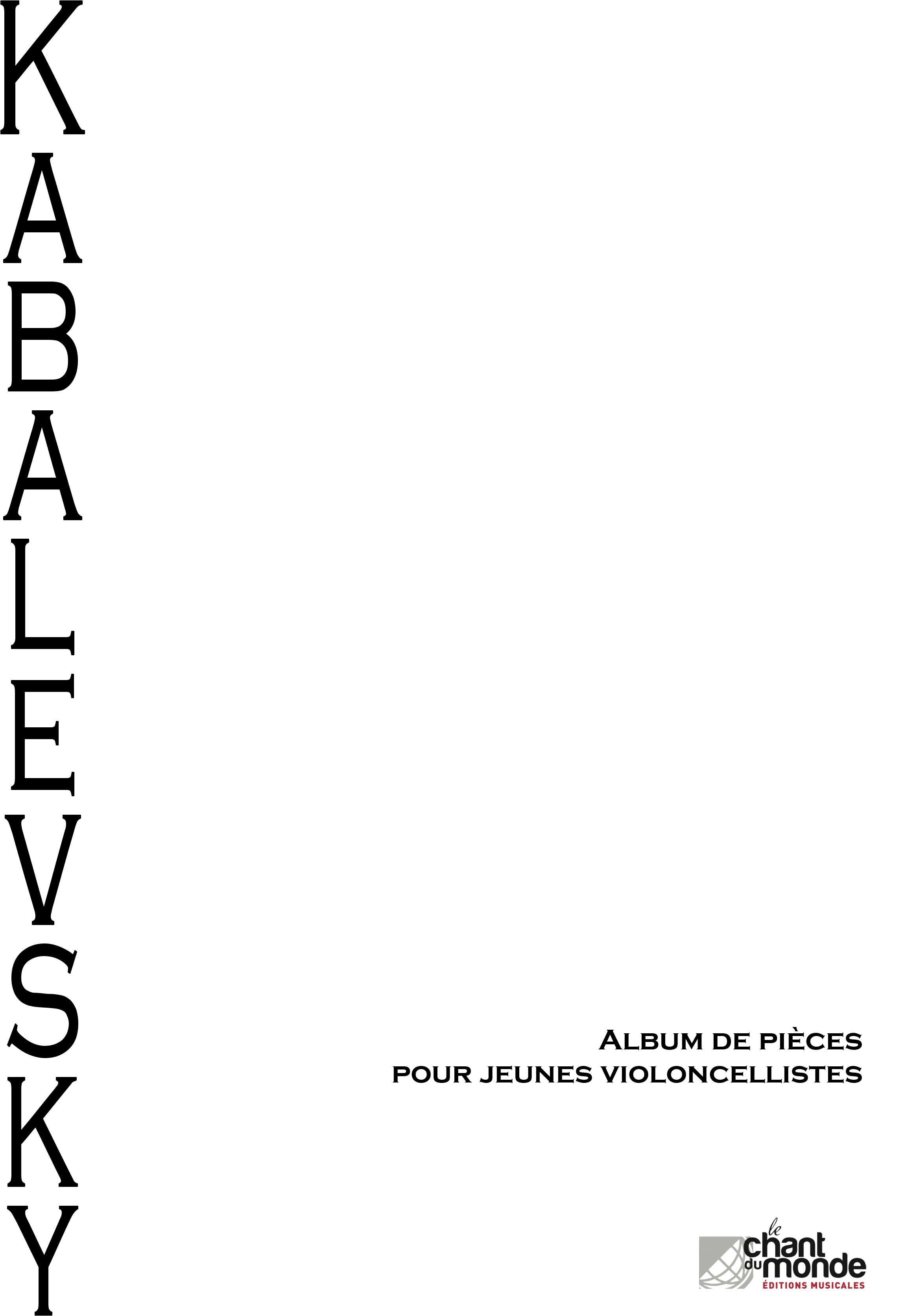 Album de Pieces Pour Jeunes Violoncellistes 