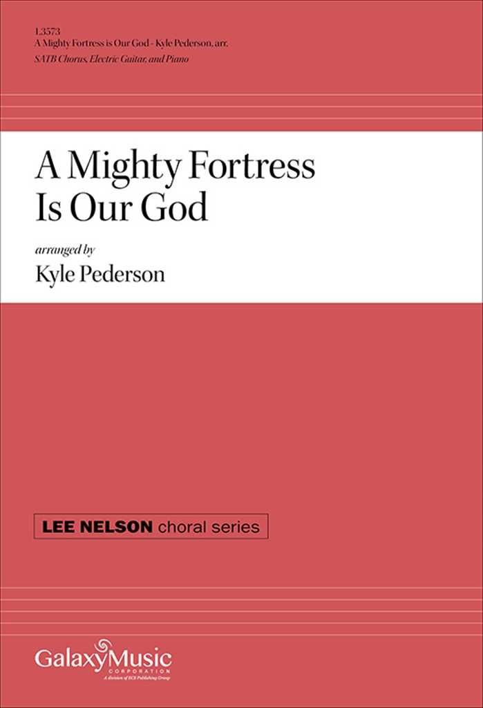 A Mighty Fortress Is Our God SATB/Guitar/Piano Score