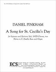 A Song for St. Cecilia's Day 