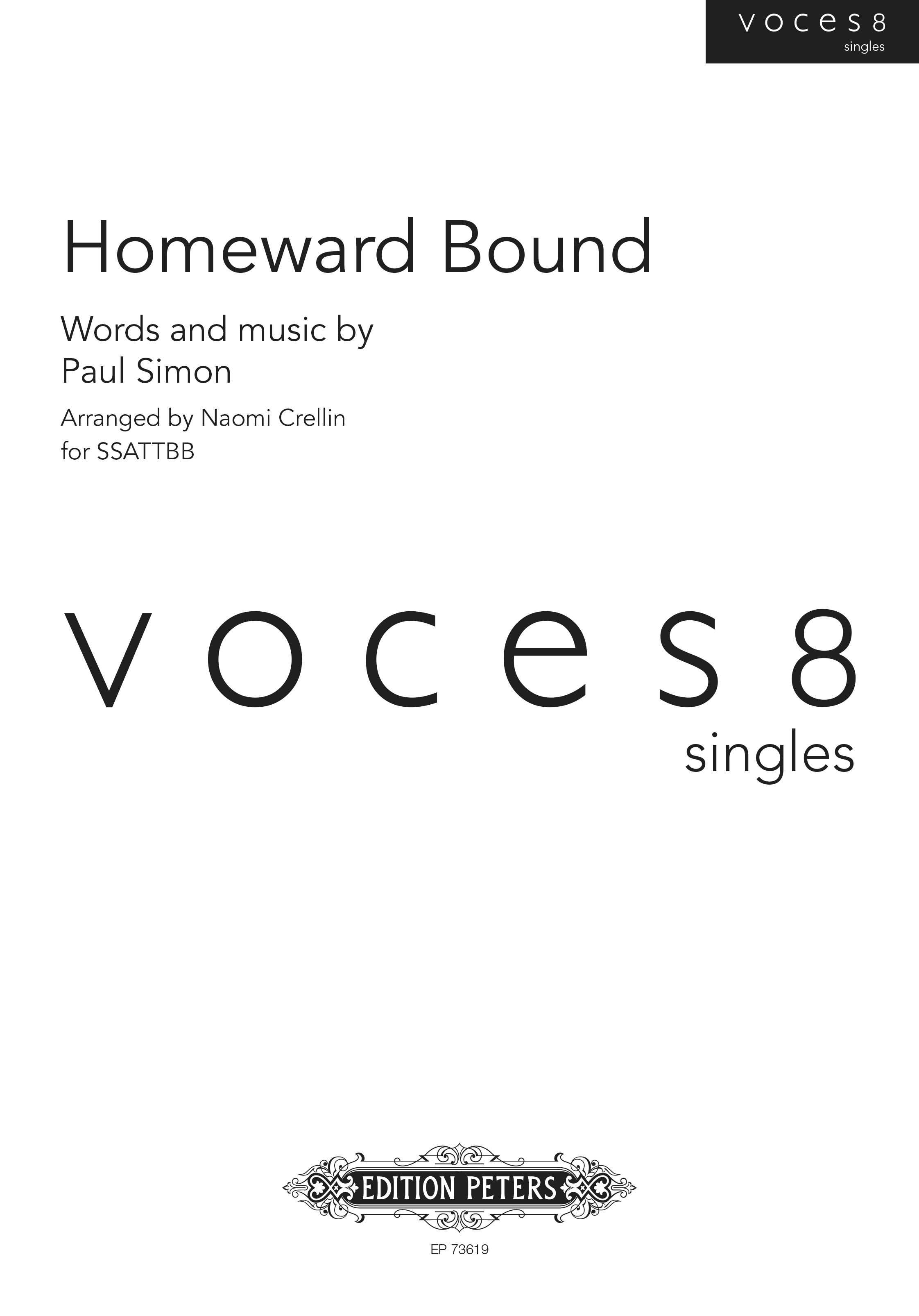 Homeward Bound VOCE8 Singles