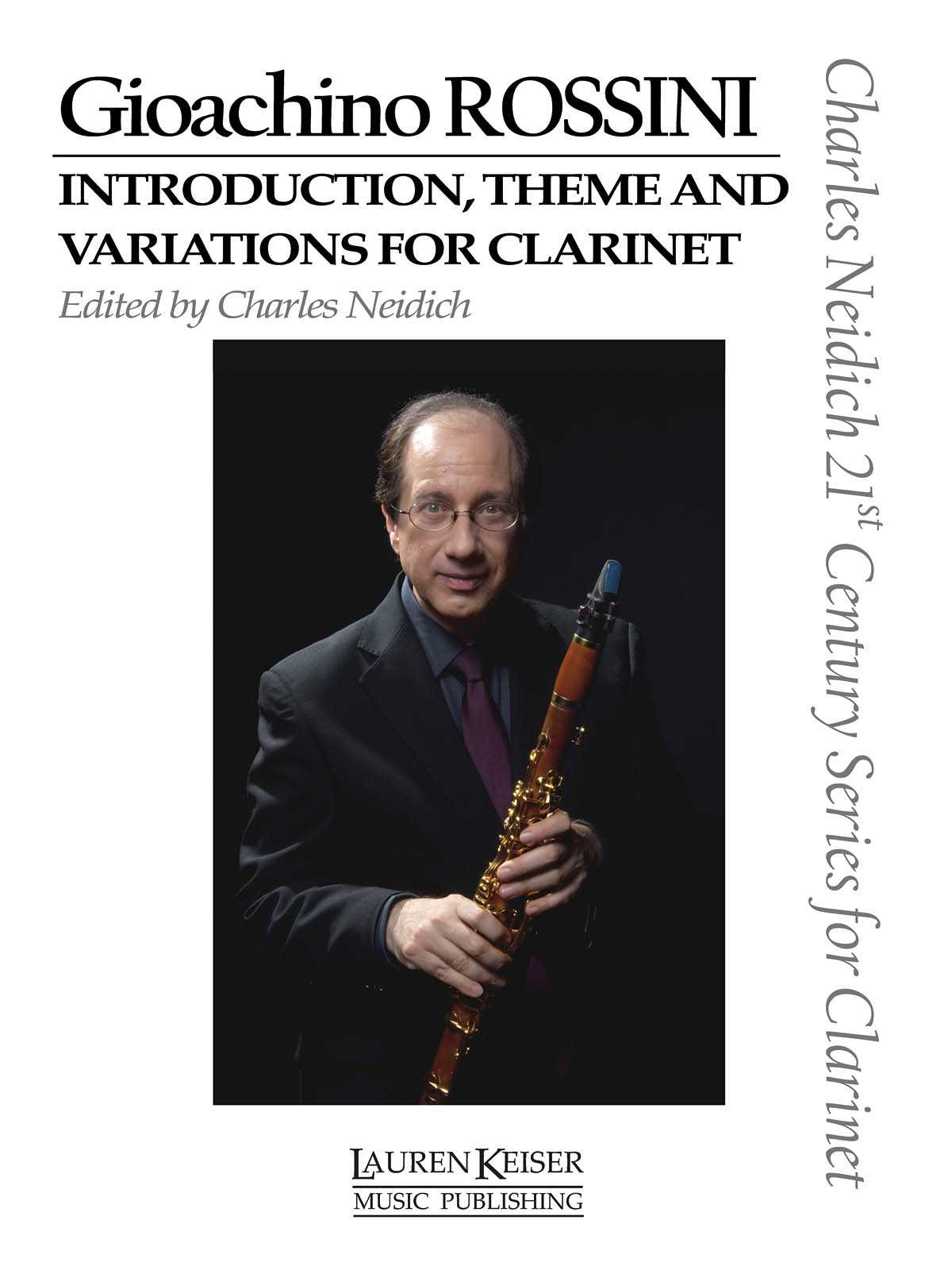 Gioachino Rossini Introduction, Theme and Variations for Clarinet