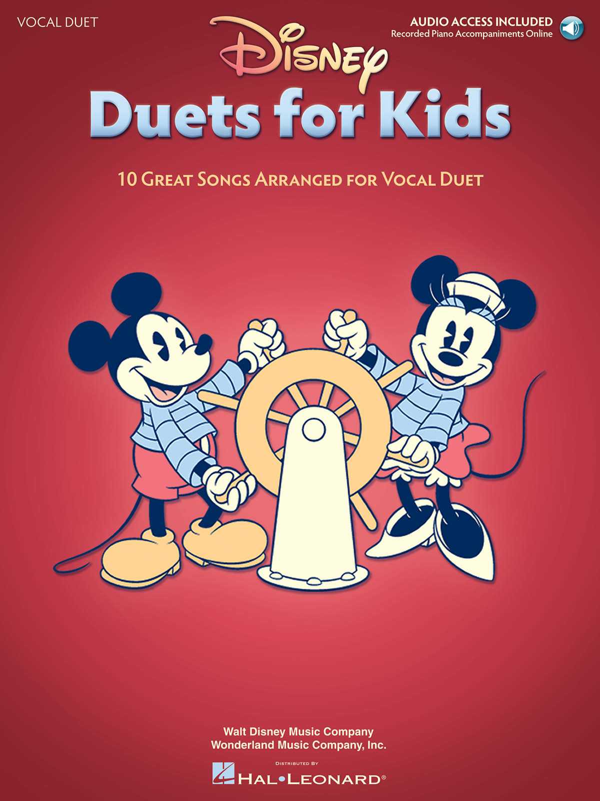 Disney Duets for Kids 10 Great Songs Arranged for Vocal Duet