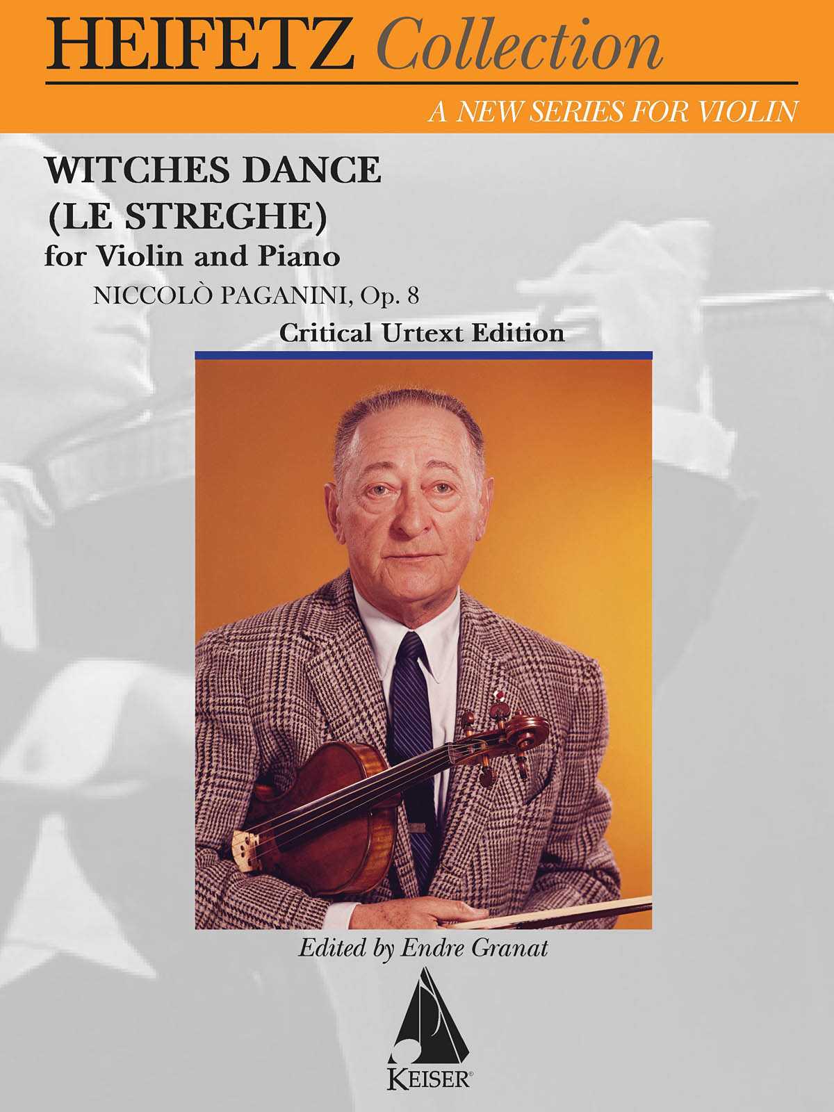 Witches Dance (le Streghe) Op. 8 Critical Urtext Edition Jascha Heifetz