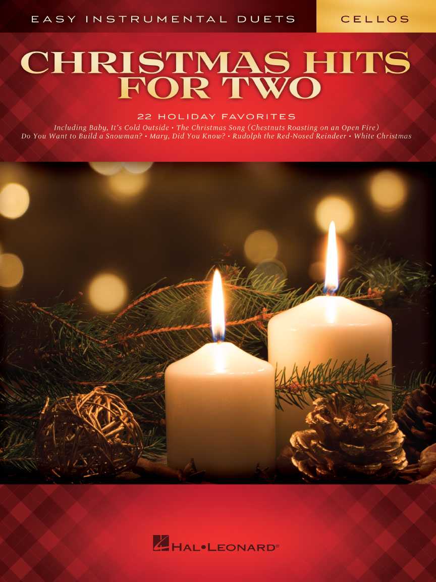 Christmas Hits for Two Cellos Easy Instrumental Duets