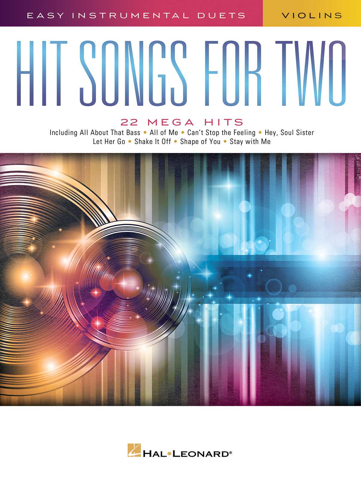 Hit Songs for Two Violins Easy Instrumental Duets