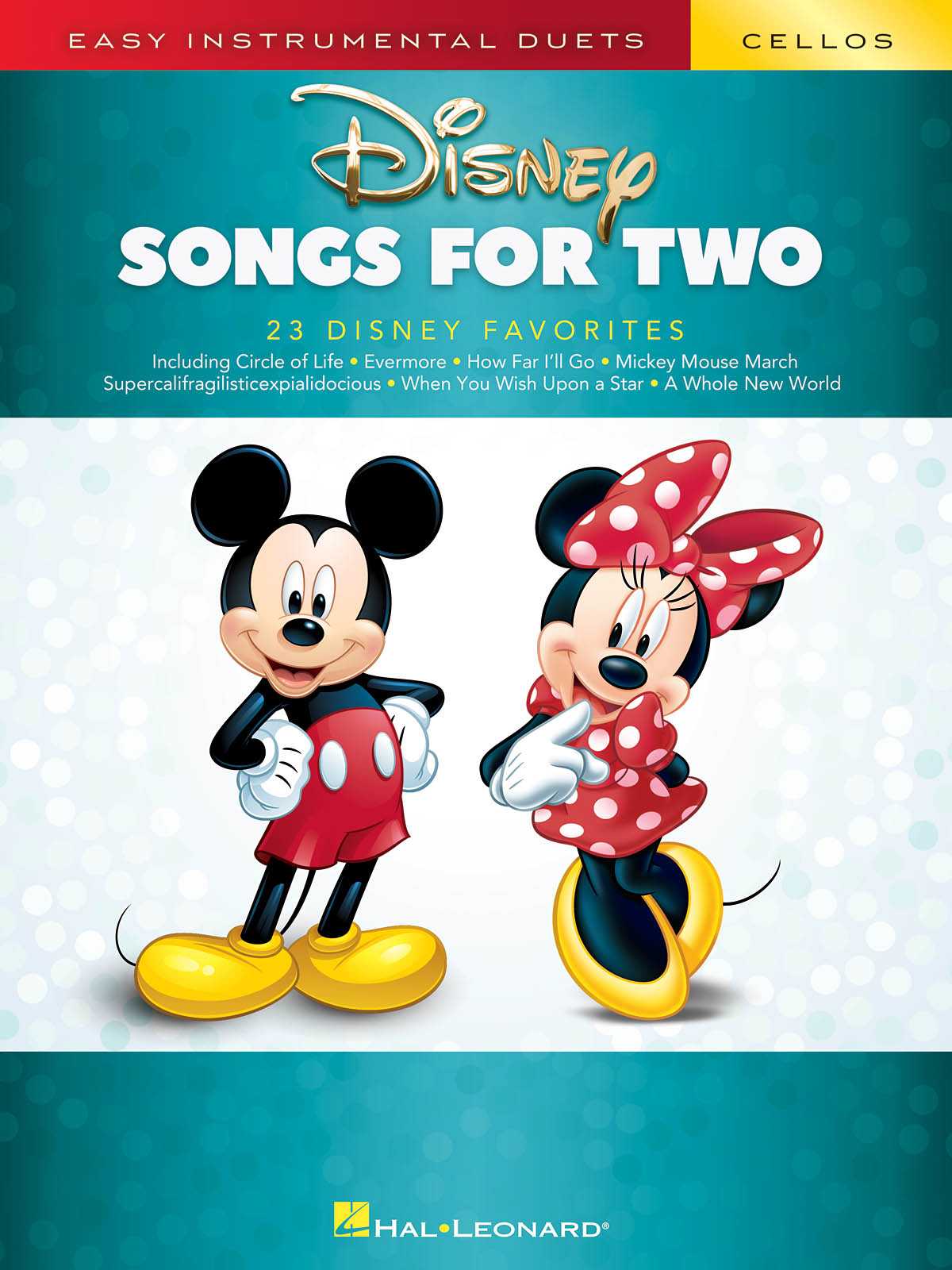 Disney Songs Easy Instrumental Duets - Two Cellos