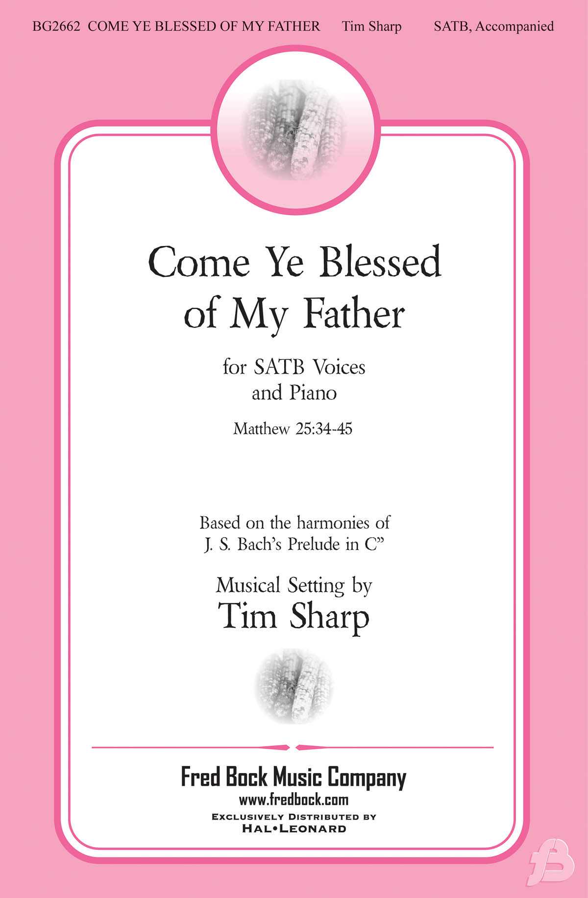 Come Ye Blessed of My Father 