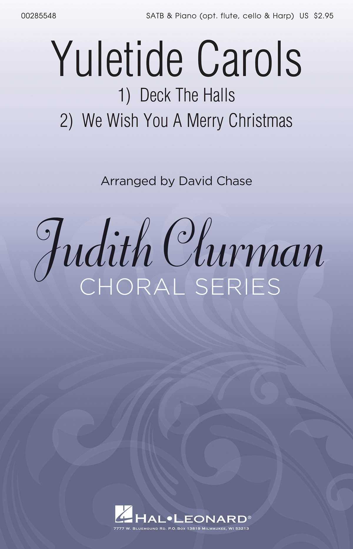 Yuletide Carols Judith Clurman Choral Series