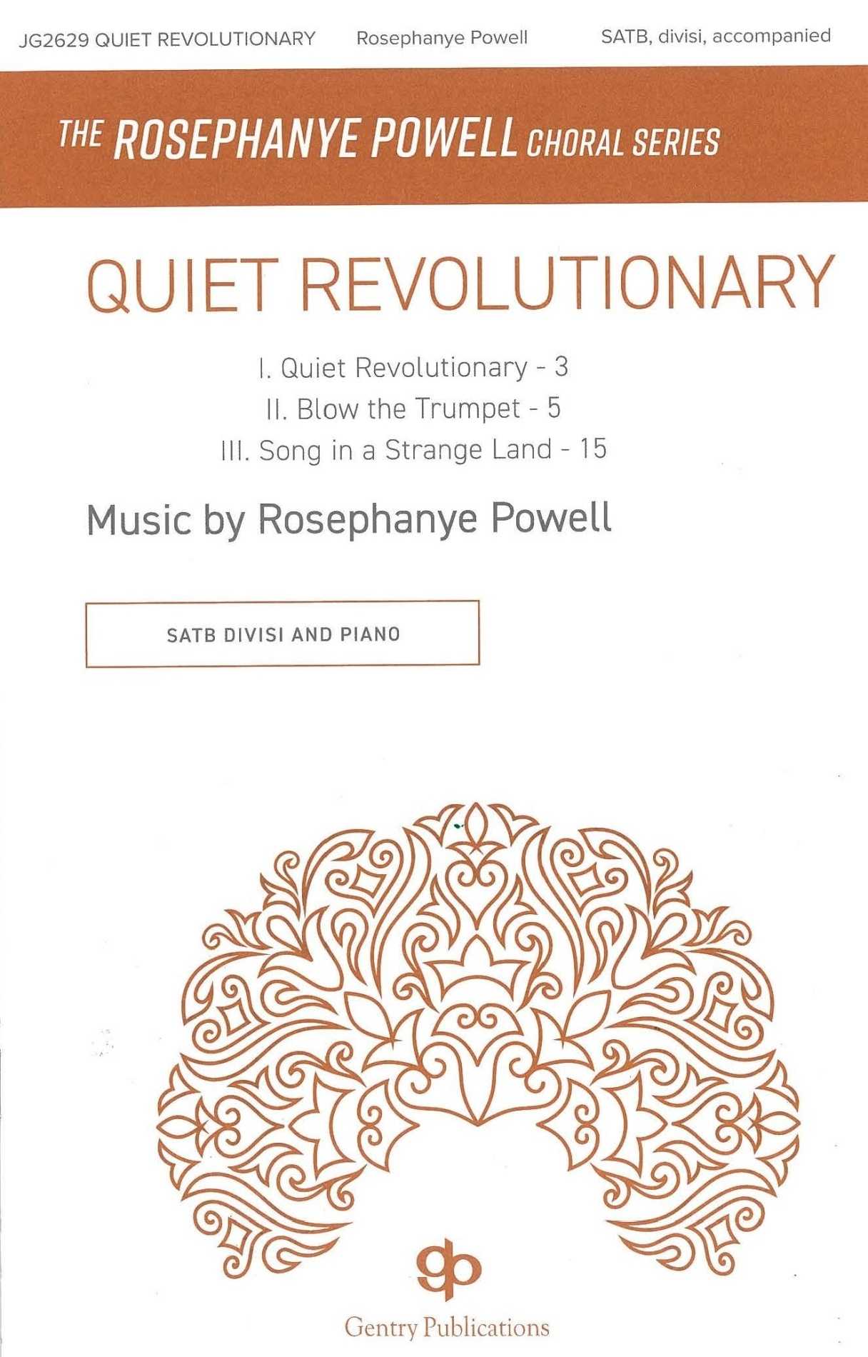 Quiet Revolutionary The Rosephanye Powell Choral Series