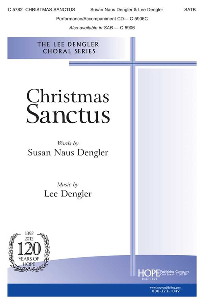 Christmas Sanctus - SAB 