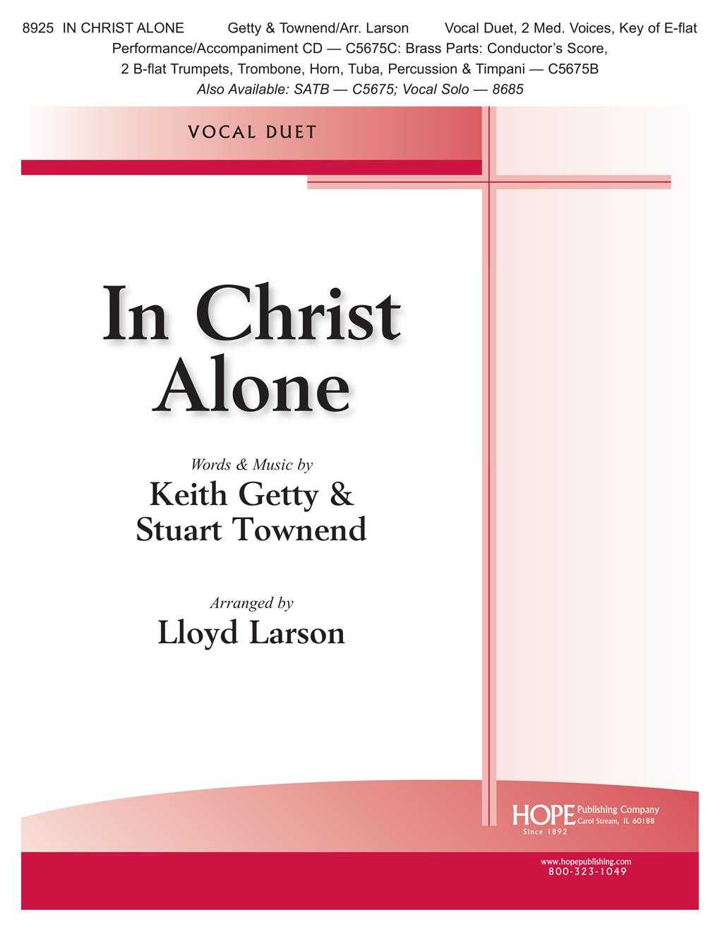 In Christ Alone Vocal Duet