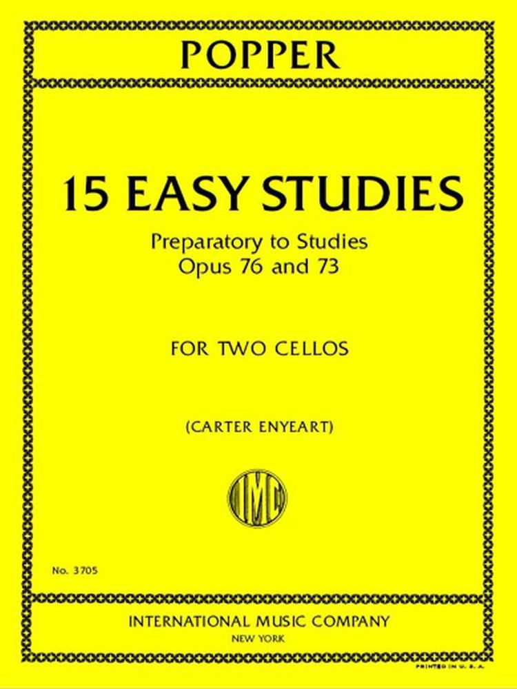 15 Easy Studies Preparatory to Studies Op.76 & 73