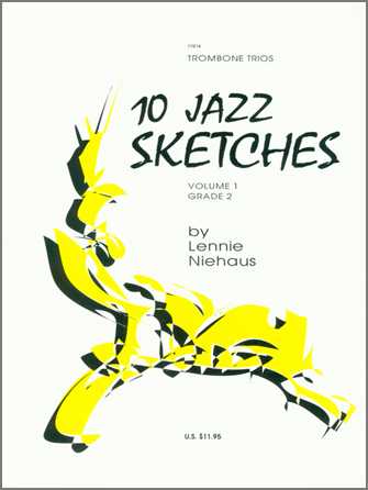 10 Jazz Sketches, Volume 1 Trombone Trio