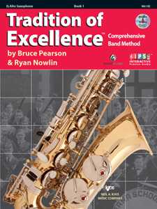 Tradition of Excellence 1 (Alto Sax) Comprehensive Band Method