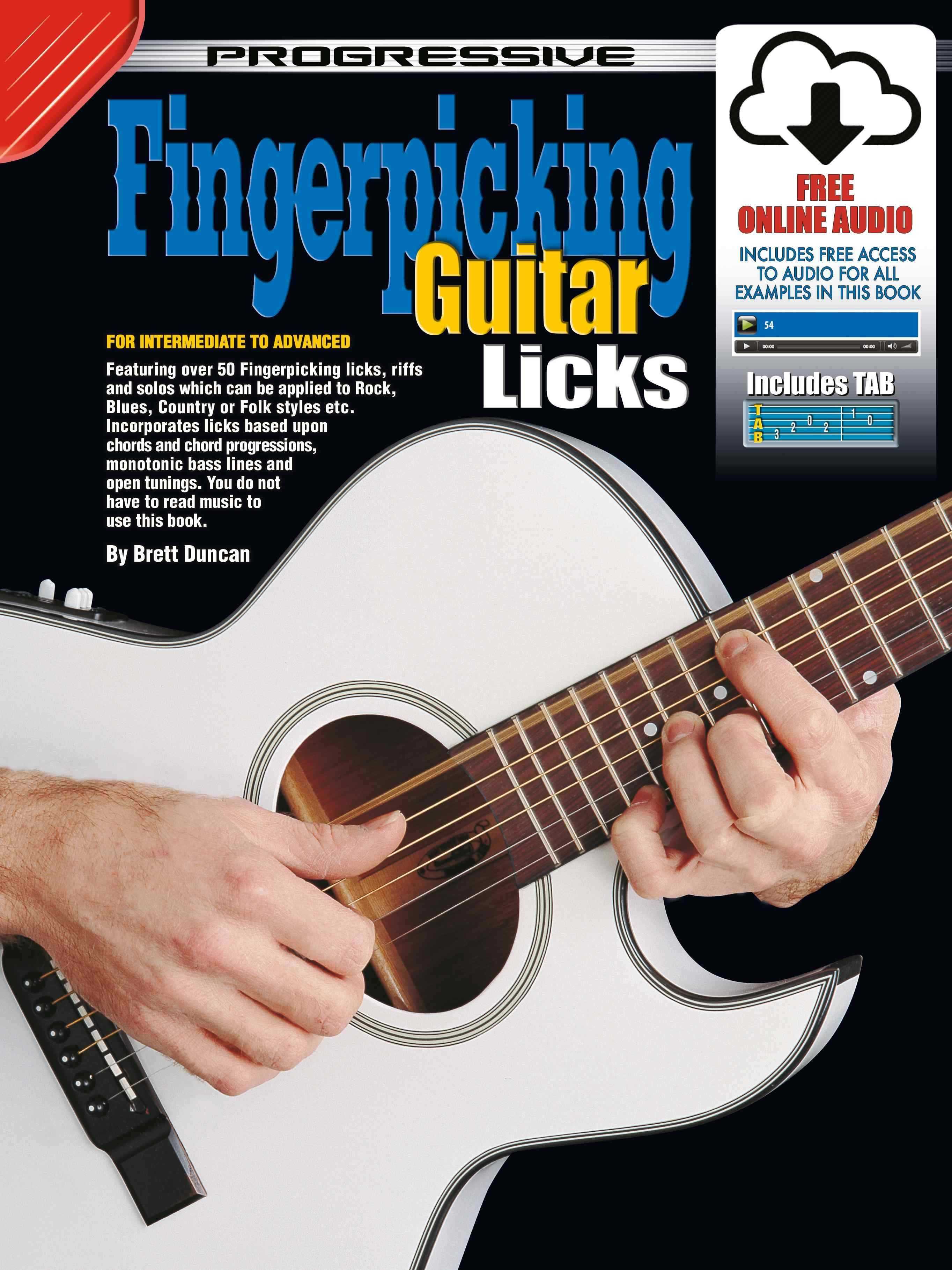 Progressive Fingerpicking Guitar Licks 