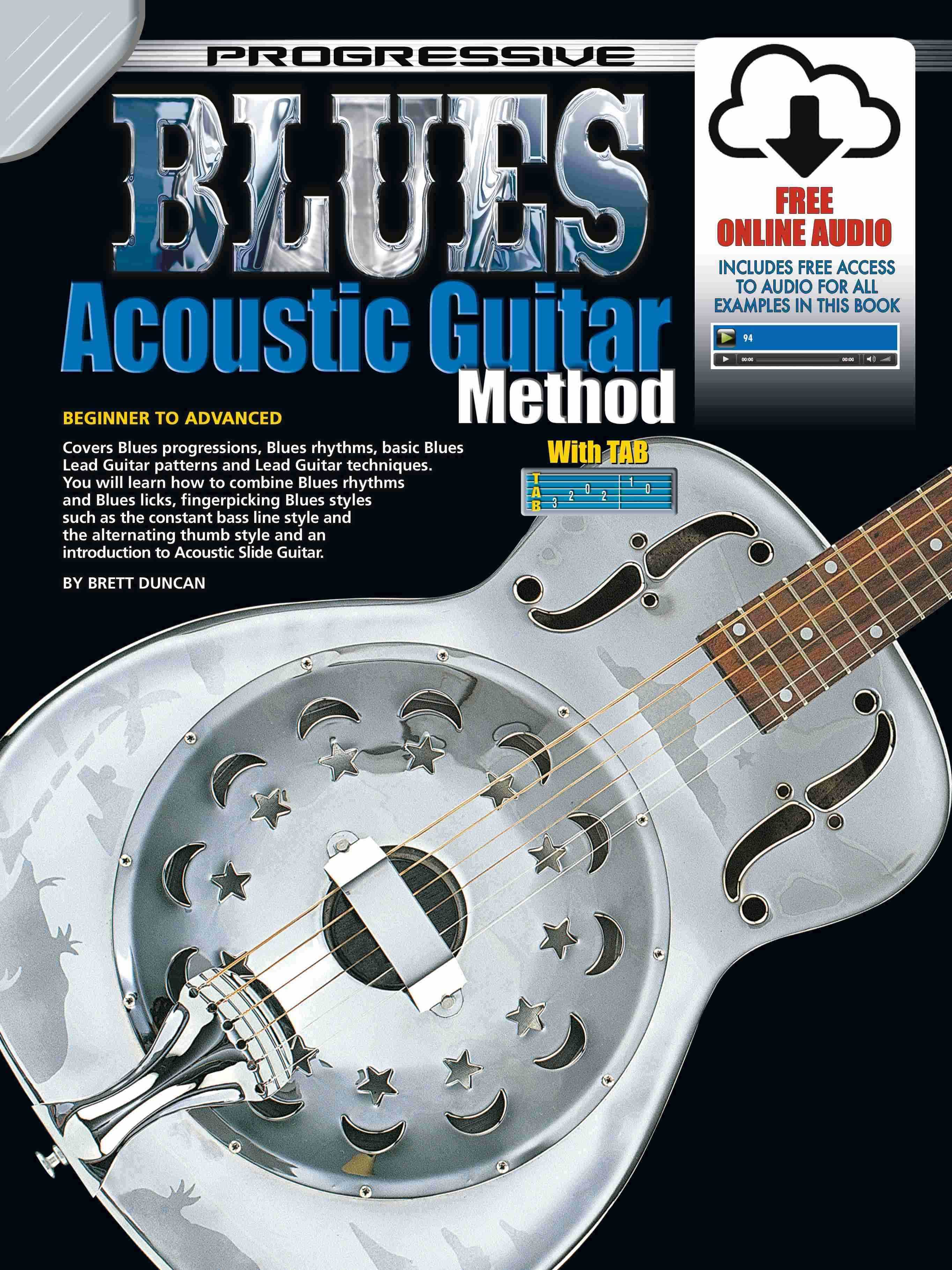 Progressive Blues Acoustic Guitar Method 