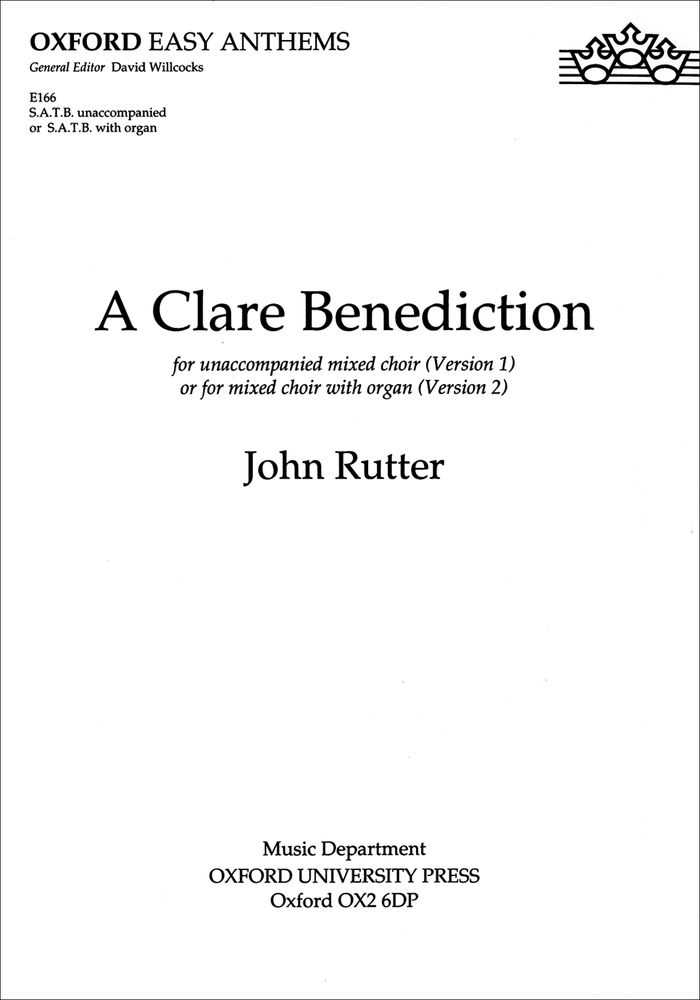 A Clare Benediction 