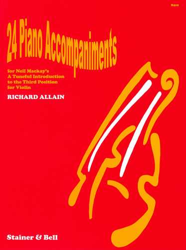 24 Piano Accompaniments to A Tuneful Introduction to the Third Position