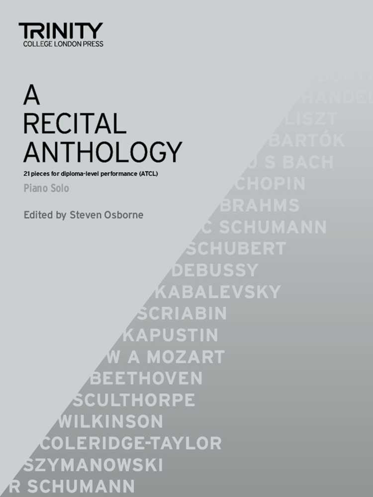 A Recital Anthology - Piano Solo 