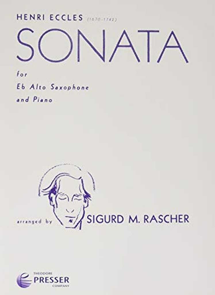 Sonata For E Flat Alto Saxophone and Piano