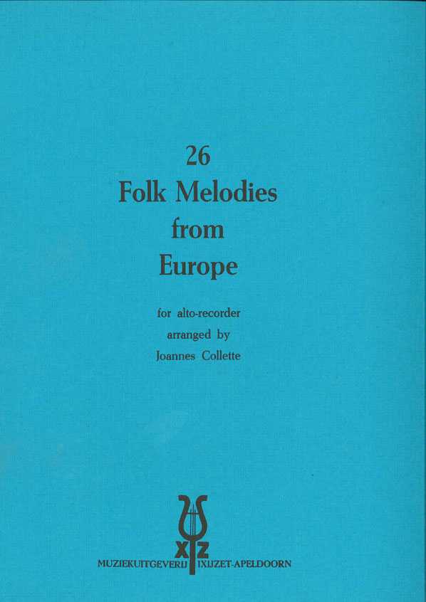 26 Folk Melodies Europa 